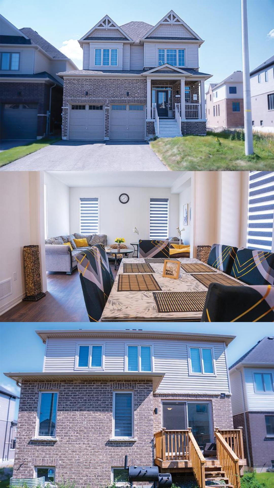Modern 4Br House In Barrie!别墅 外观 照片